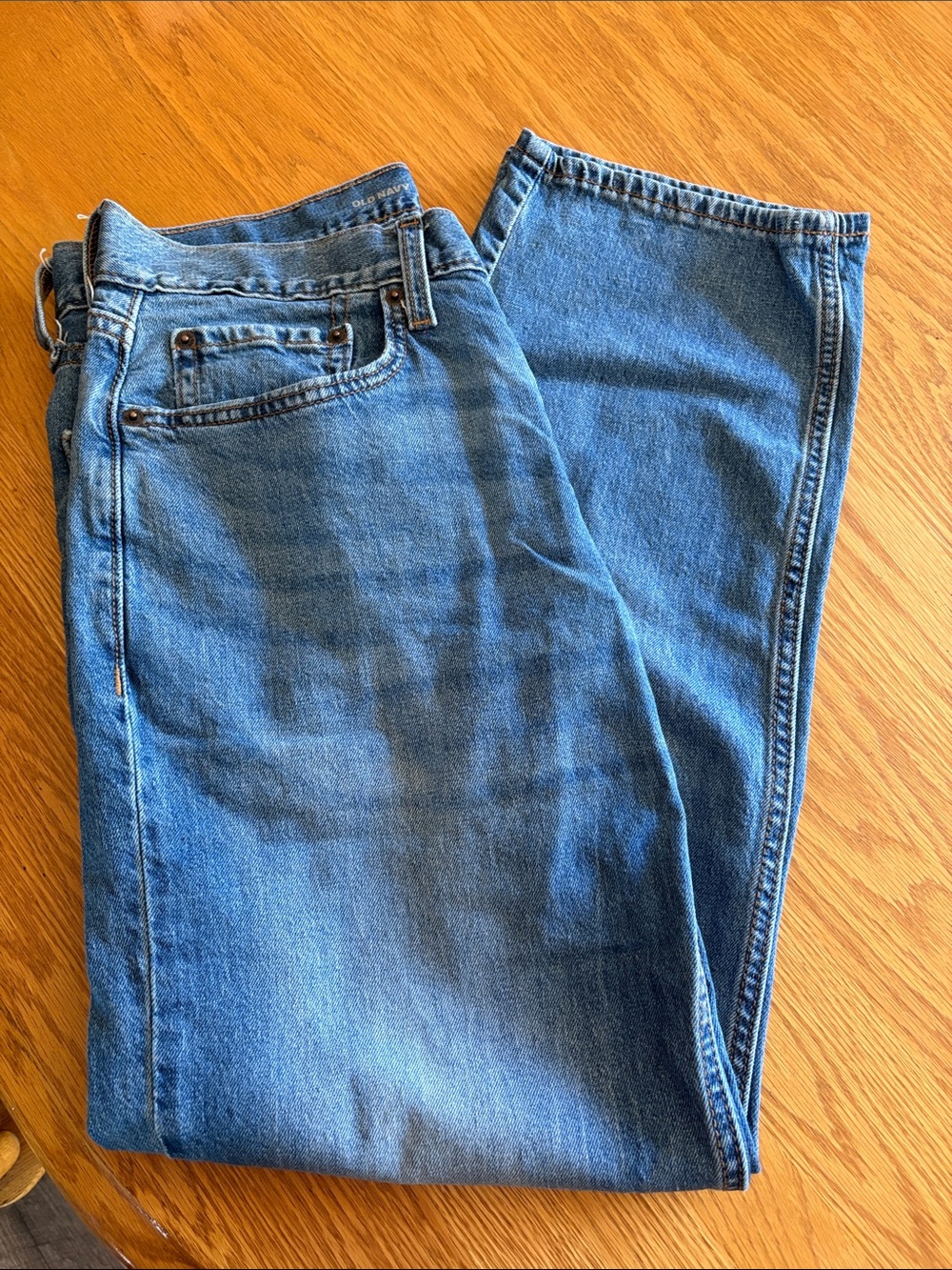 Old Navy Men’s Medium Blue Straight-Leg Jeans 30x30